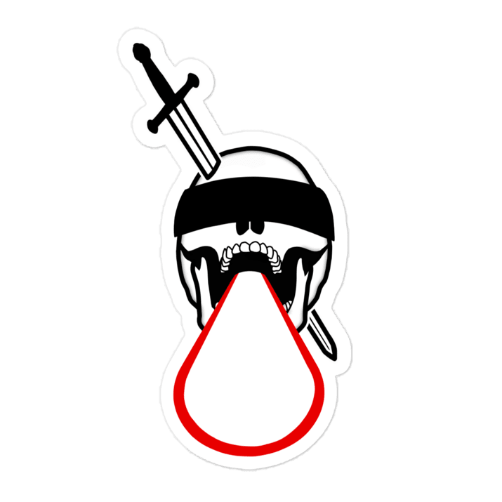 NeoRebellion Faceblast Logo Sticker - NeoRebellion
