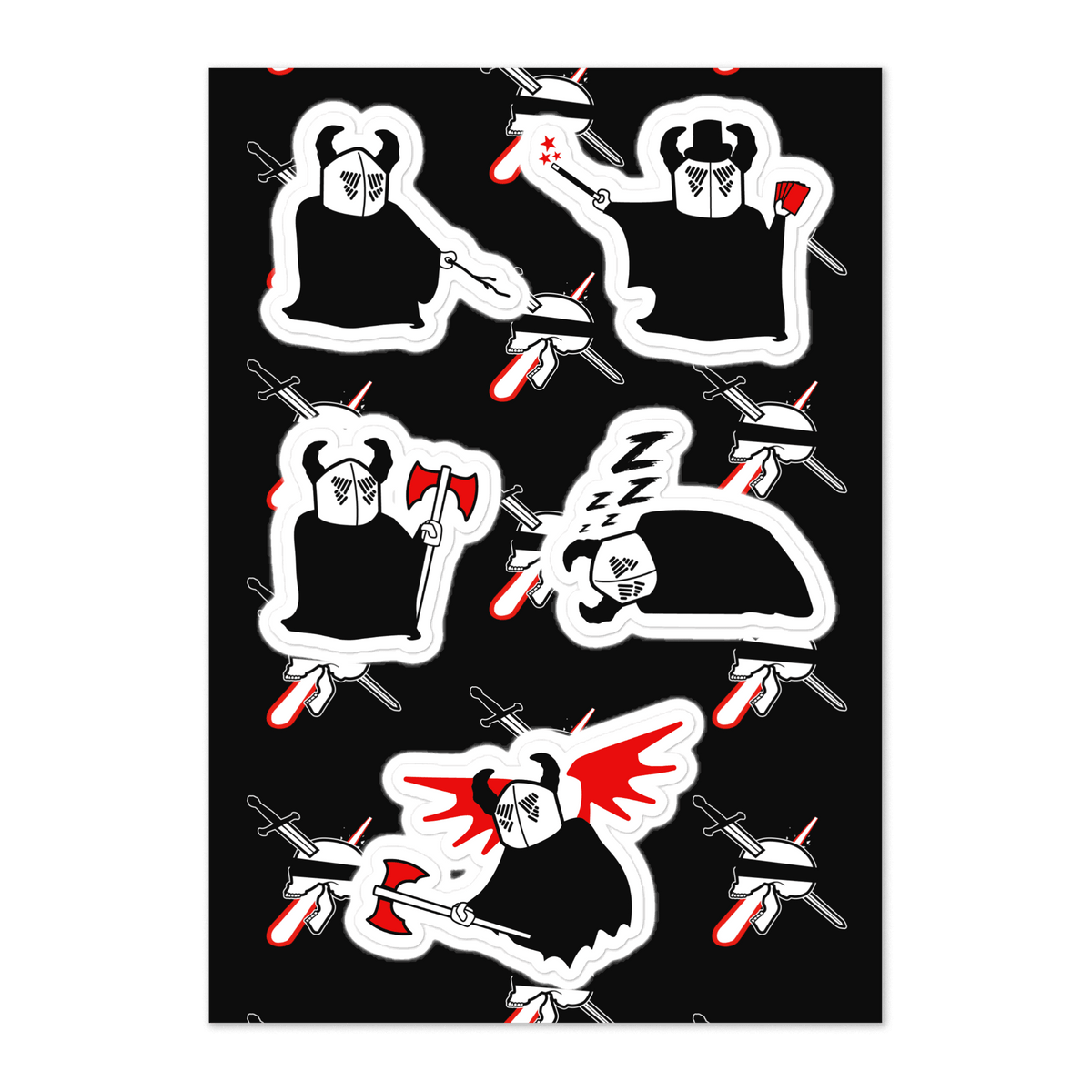 Oz NeoRebellion Mascot Sticker Sheet - NeoRebellion