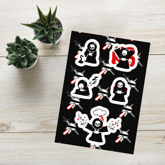 Rob NeoRebellion Mascot Sticker Sheet - NeoRebellion