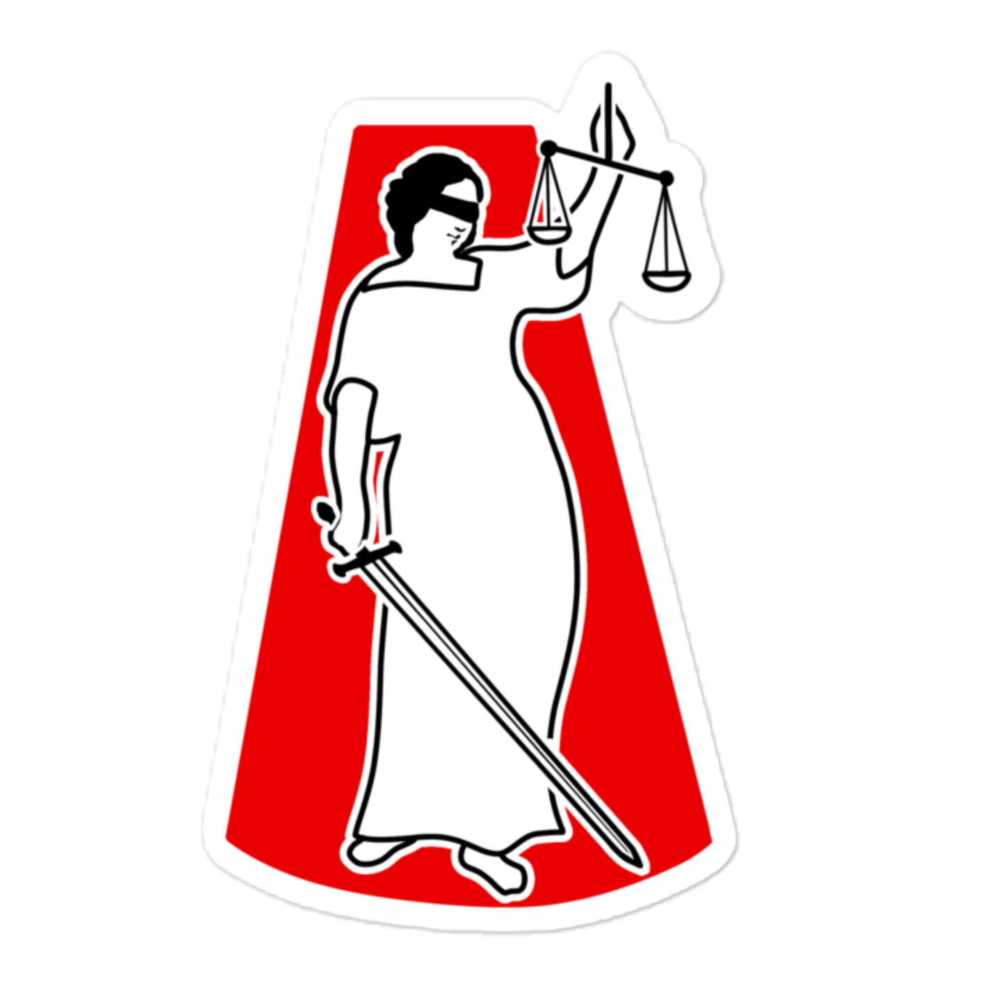 Blind Justice Sticker - NeoRebellion