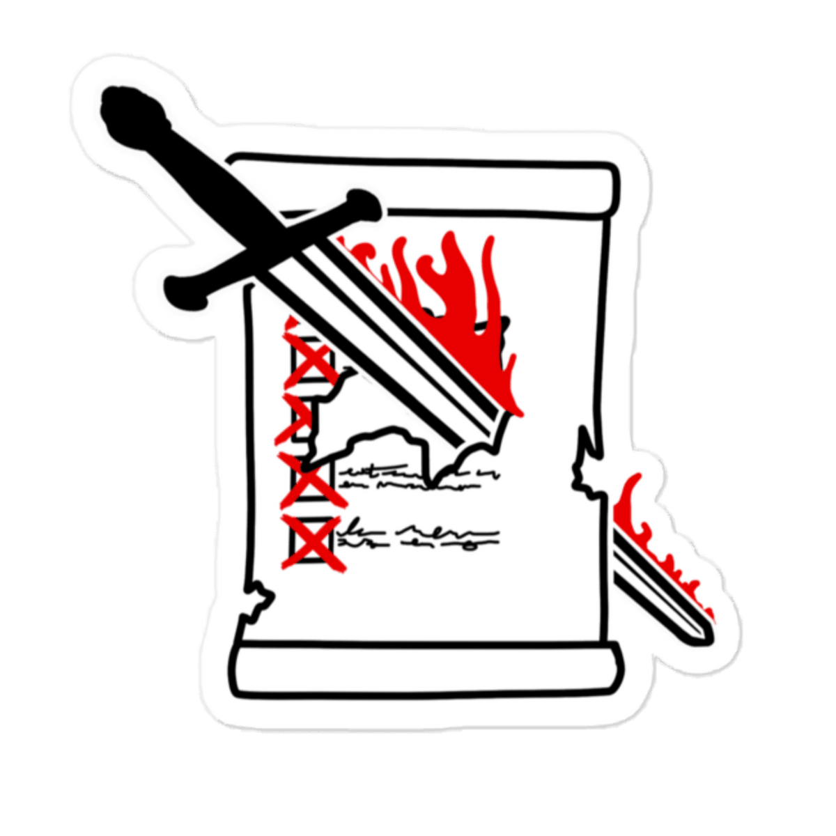 Damn The Checklist Sticker - NeoRebellion