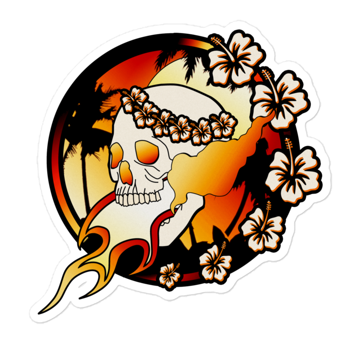 Hula Headbanger Sticker - NeoRebellion