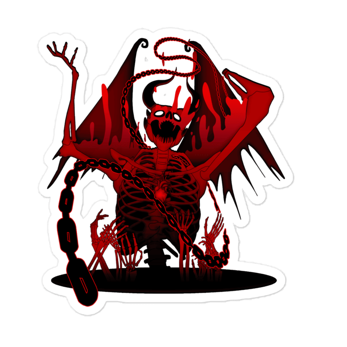 The Hell Warden Sticker - NeoRebellion