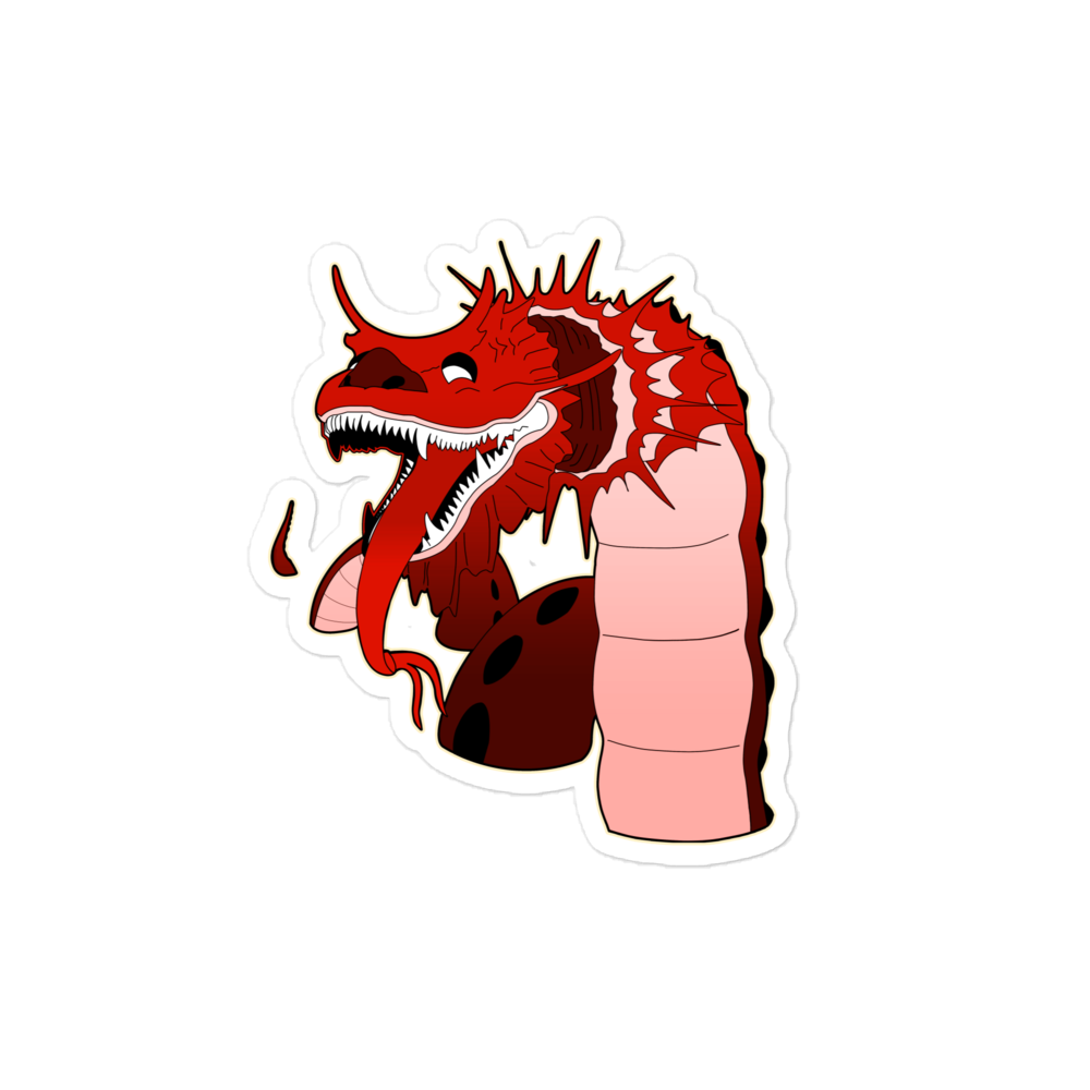 Long Millenium Dragon Sticker