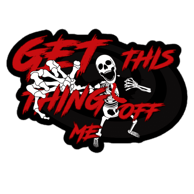 GET THIS THING OFF ME Sticker - NeoRebellion