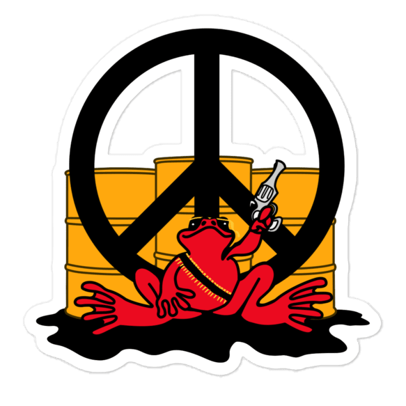 War Frog Sticker - NeoRebellion