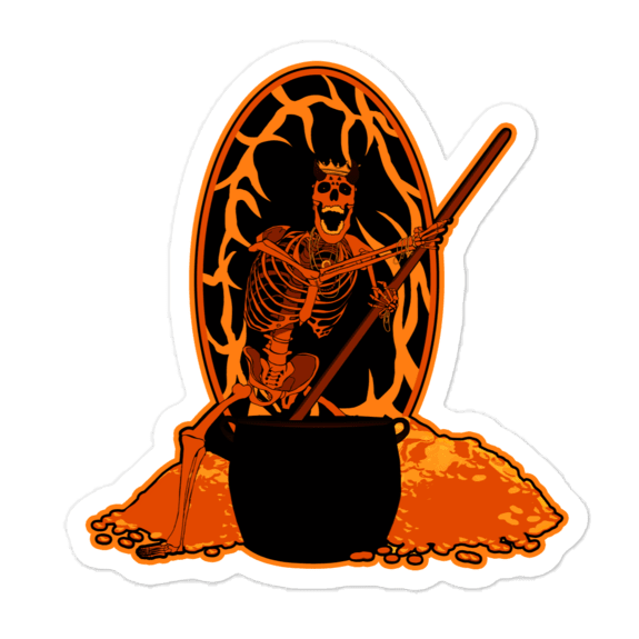 Cauldron King Sticker - NeoRebellion