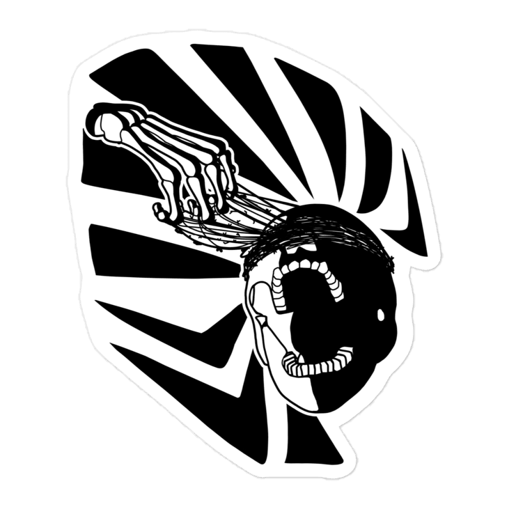 The Mask of Thorns Sticker - NeoRebellion