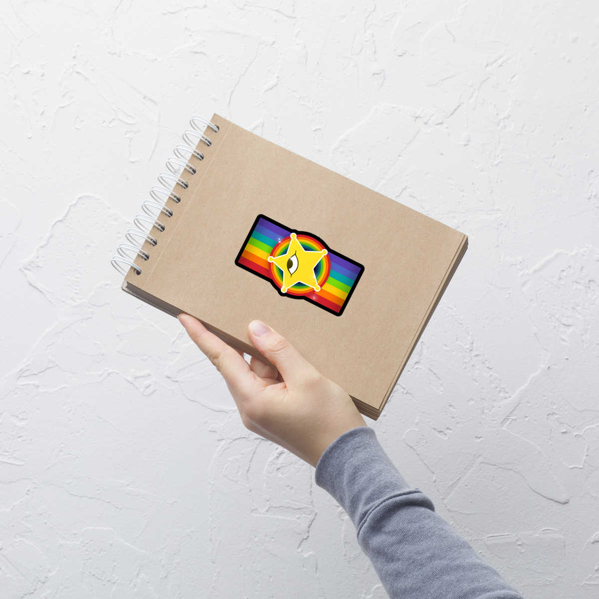 Rainbow Superstar Sticker
