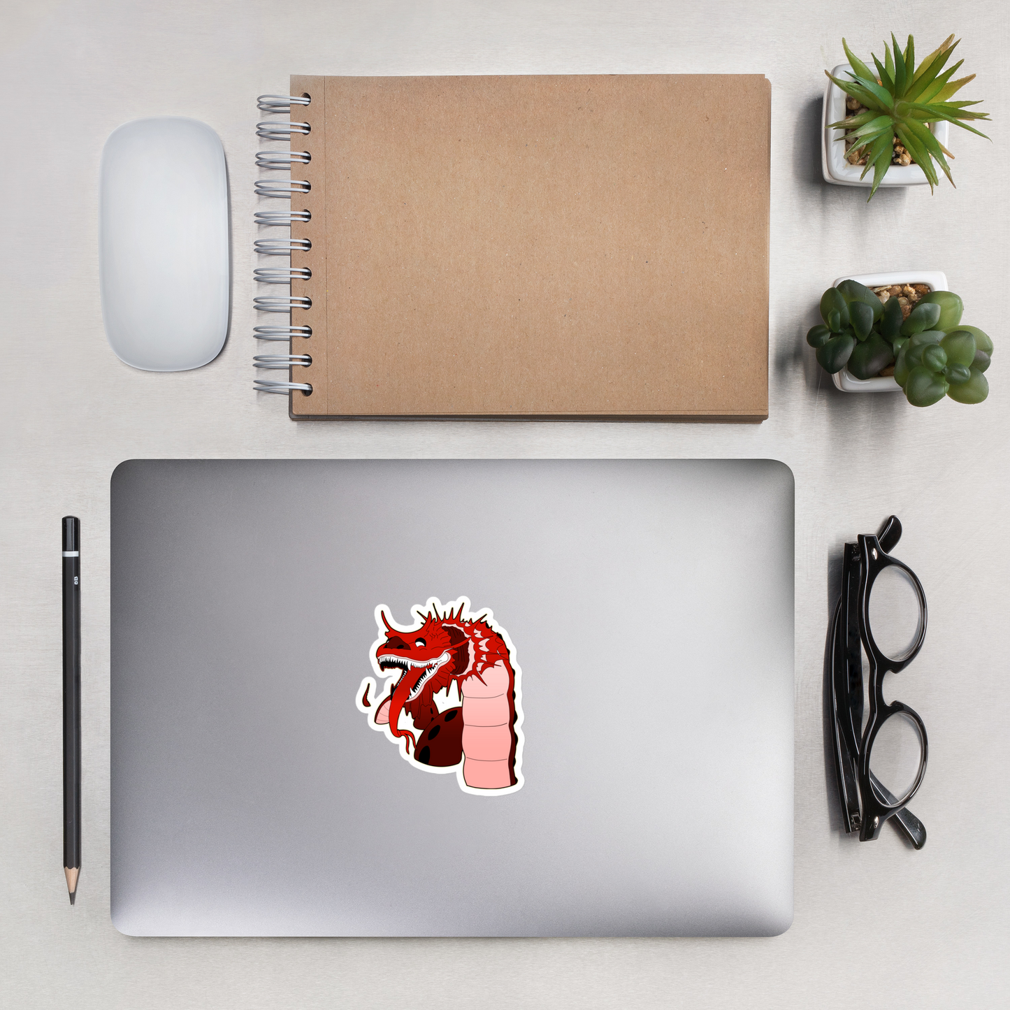 Long Millenium Dragon Sticker
