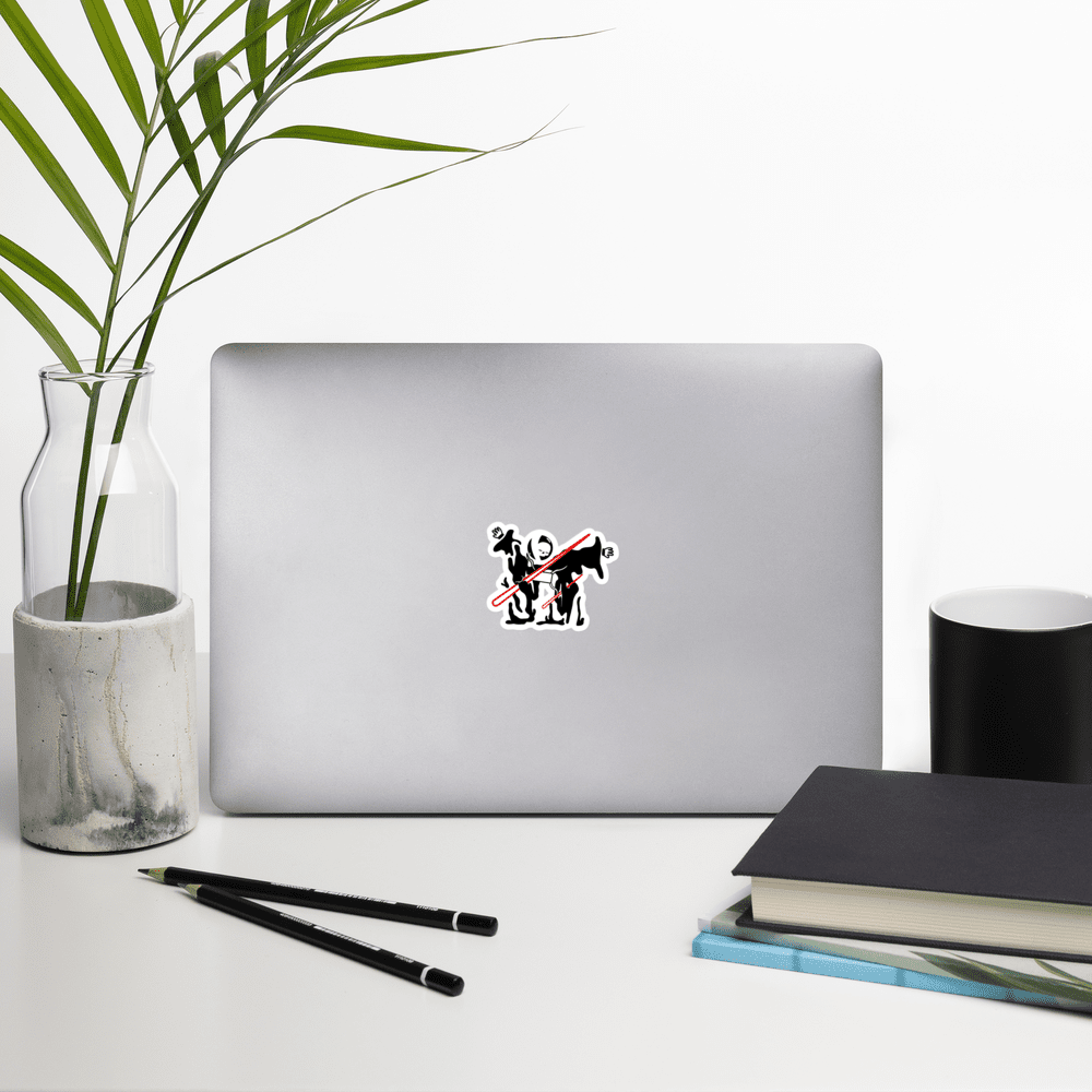Rob NeoRebellion Mascot Laserfire Sticker - NeoRebellion