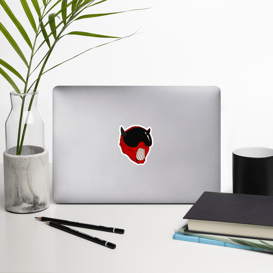 Cyber Oni Mask Sticker - NeoRebellion