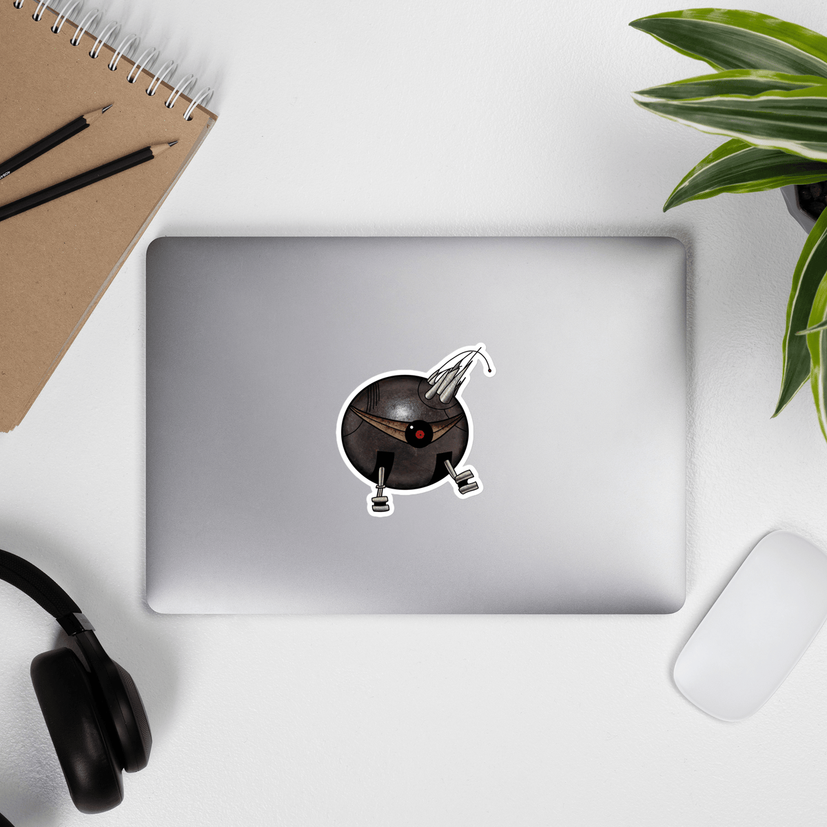 8-Ball Bot Sticker - NeoRebellion