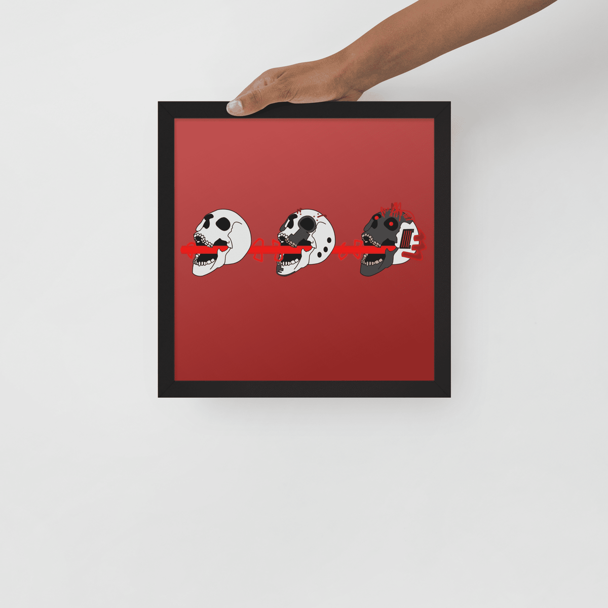 Triple Terminus: Laserheat - Framed Poster - NeoRebellion