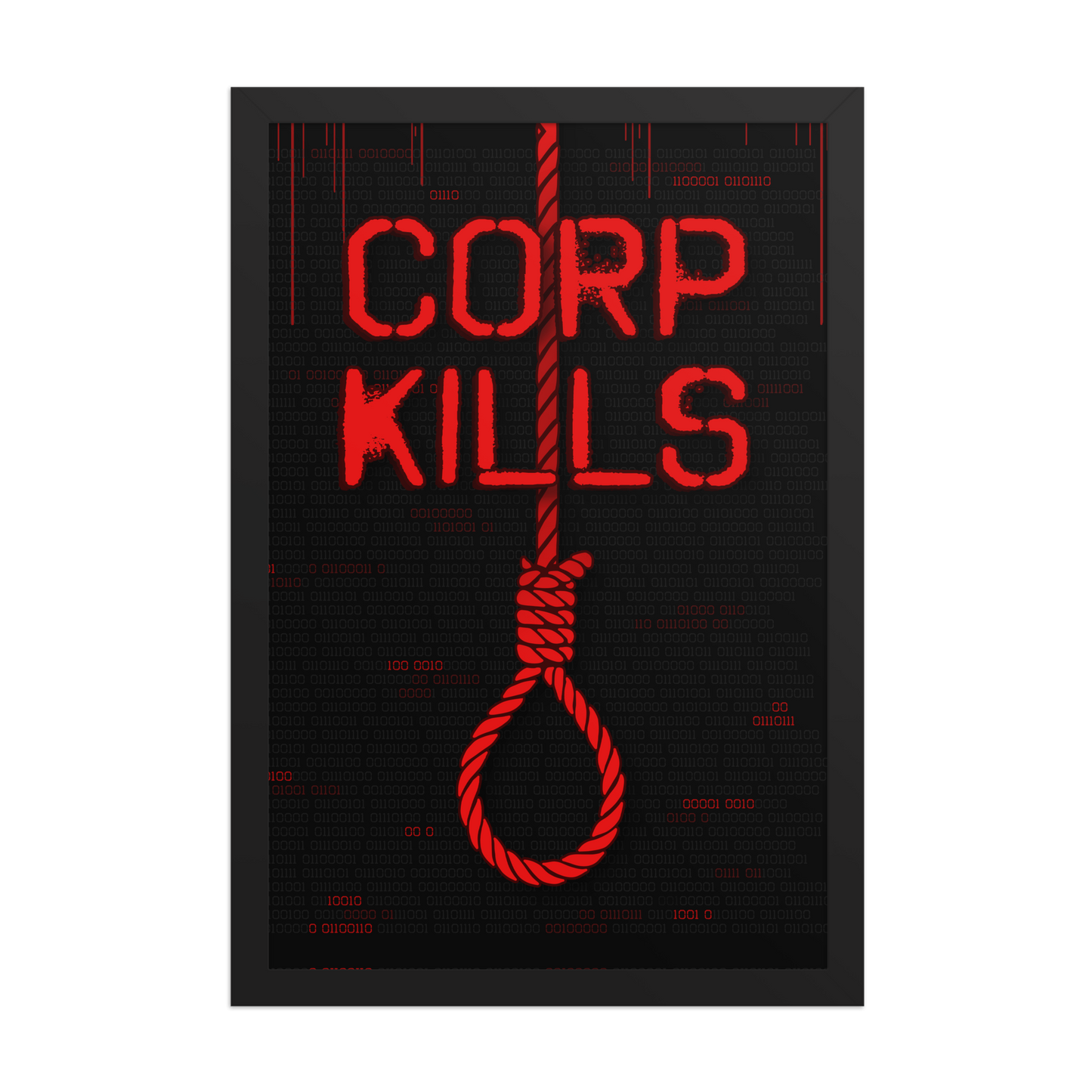 CORP KILLS Framed Poster