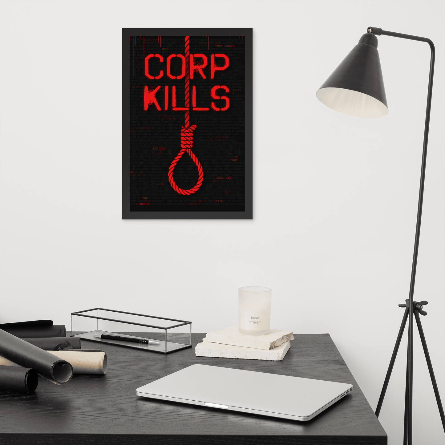 CORP KILLS Framed Poster