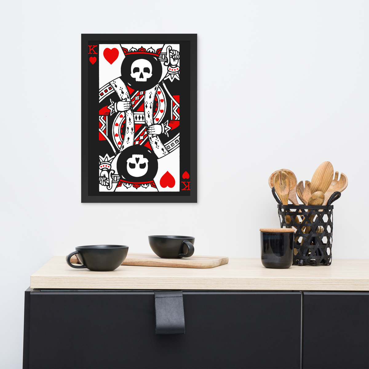 King Rob Framed Poster