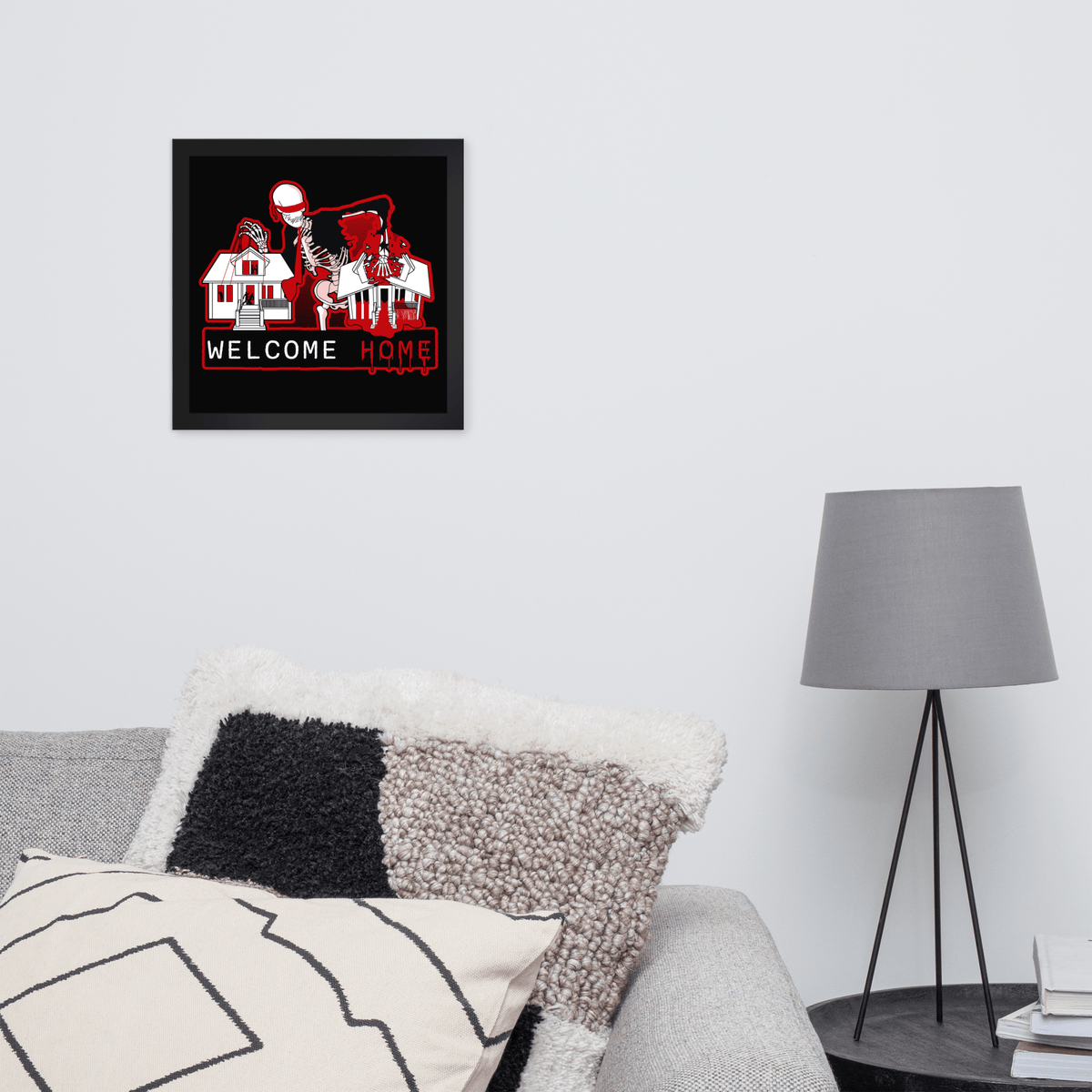 Welcome Home Framed Poster - NeoRebellion