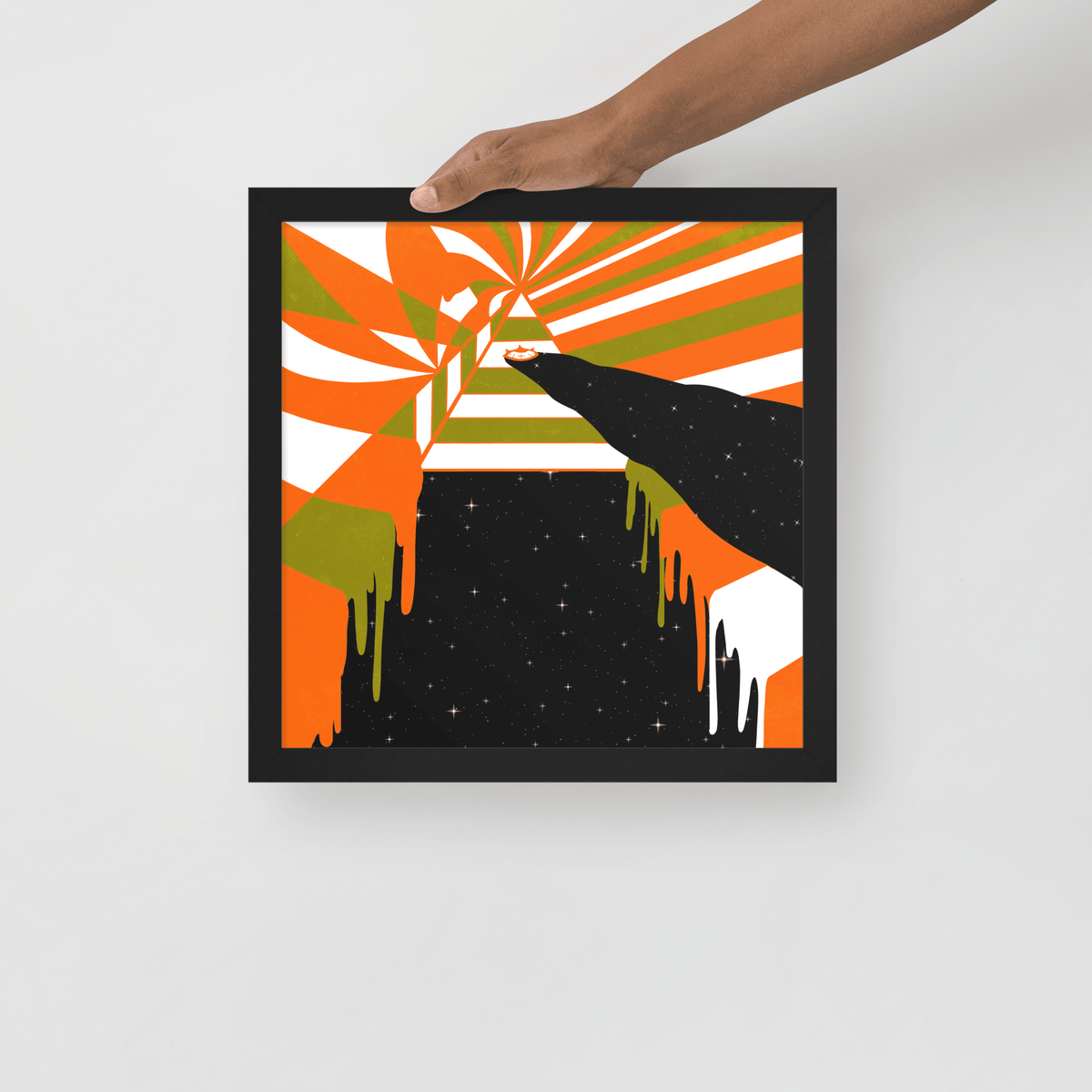 Mind In The Sky Framed Poster - NeoRebellion