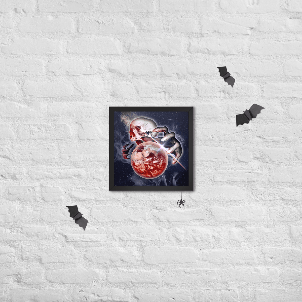 Planetary Contagion Framed Poster - NeoRebellion