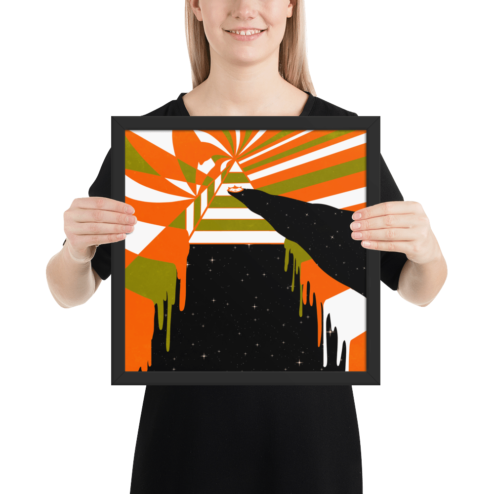 Mind In The Sky Framed Poster - NeoRebellion
