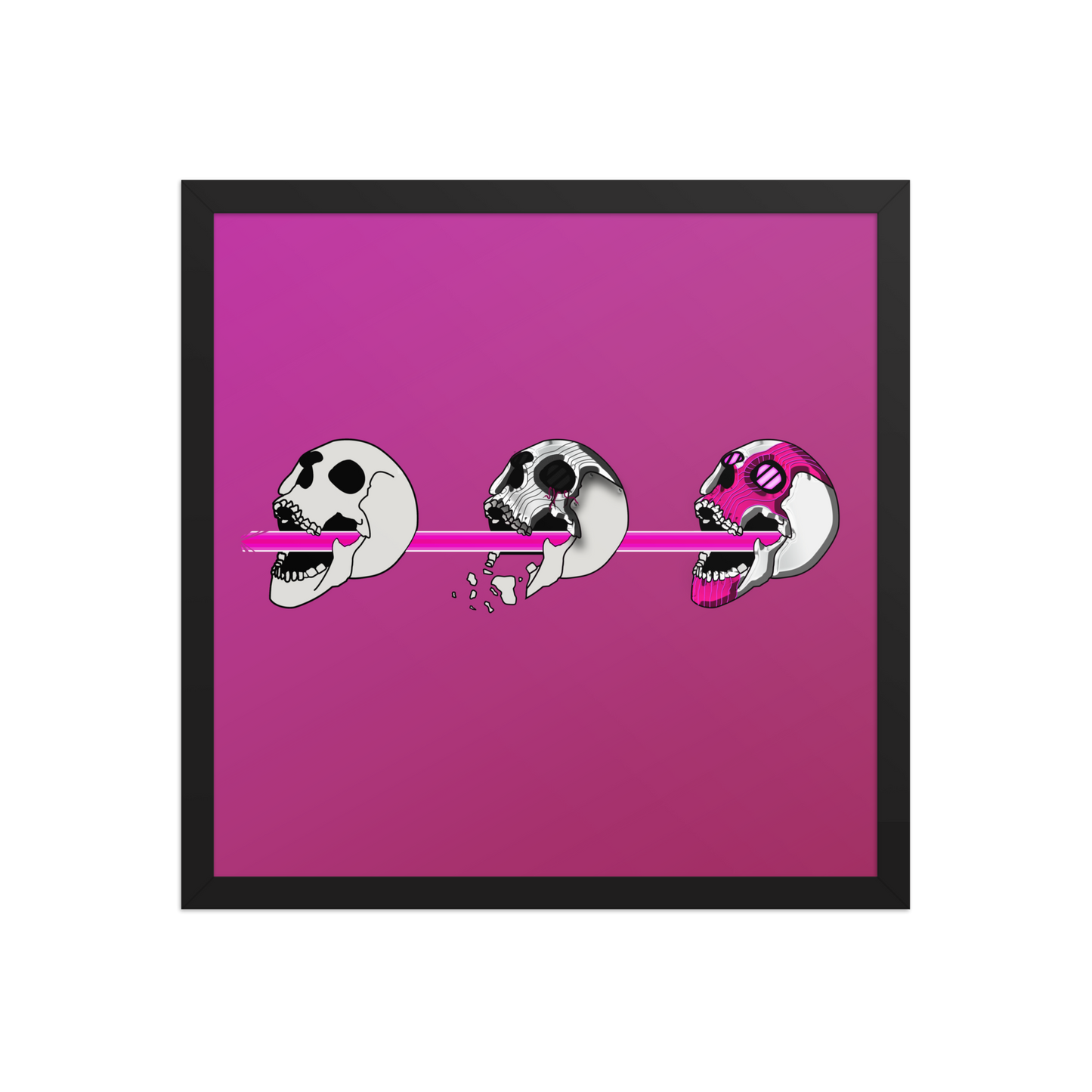 Triple Terminus: Phaserfire - Framed Poster