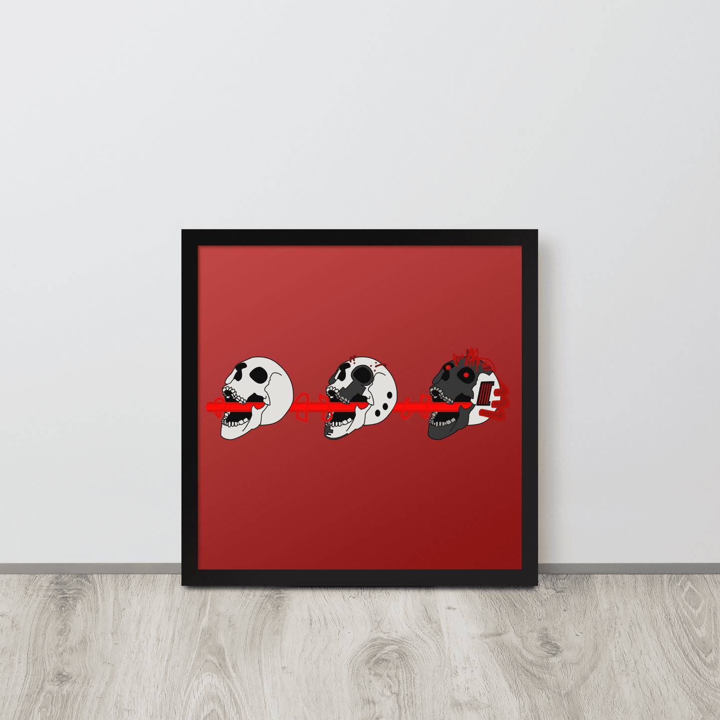 Triple Terminus: Laserheat - Framed Poster - NeoRebellion