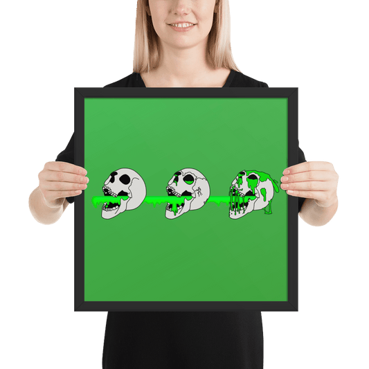 Triple Terminus: Uranium Eulogy - Framed Poster - NeoRebellion