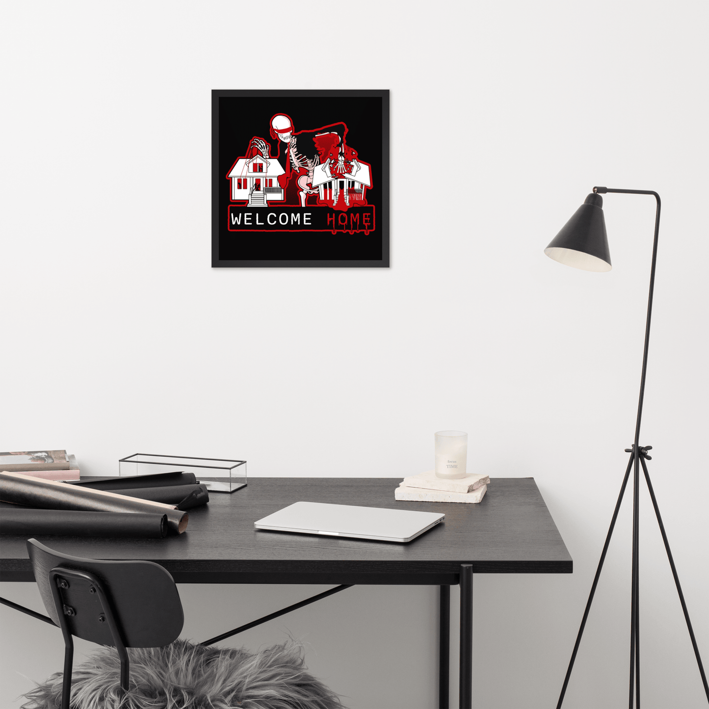 Welcome Home Framed Poster - NeoRebellion