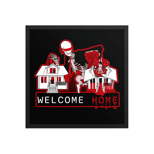 Welcome Home Framed Poster - NeoRebellion
