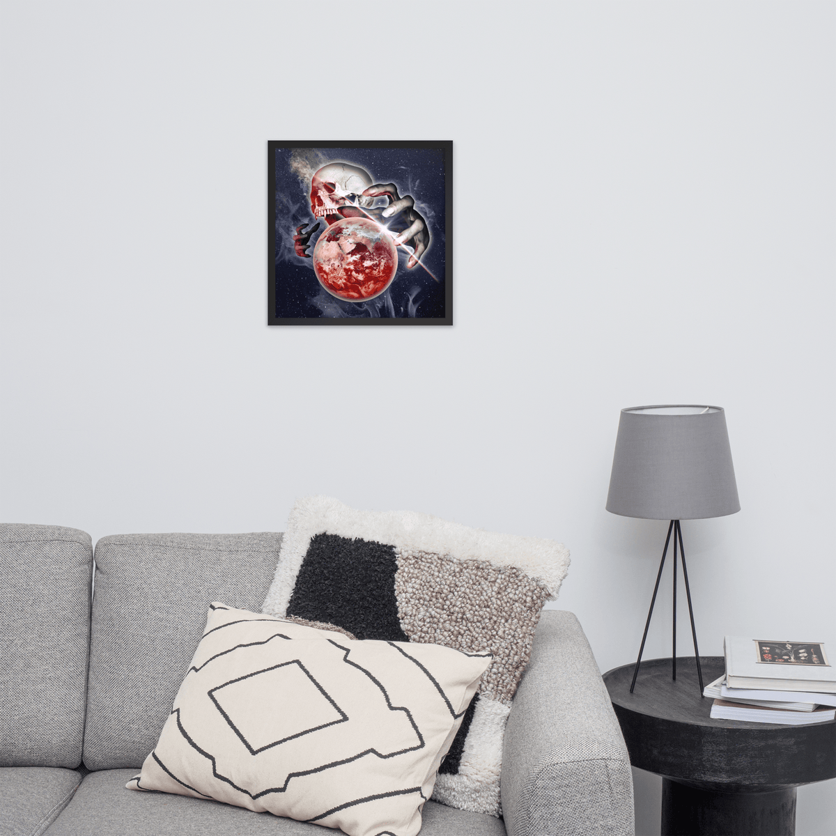 Planetary Contagion Framed Poster - NeoRebellion