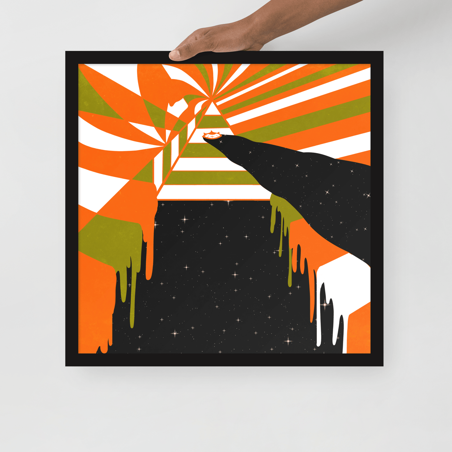 Mind In The Sky Framed Poster - NeoRebellion
