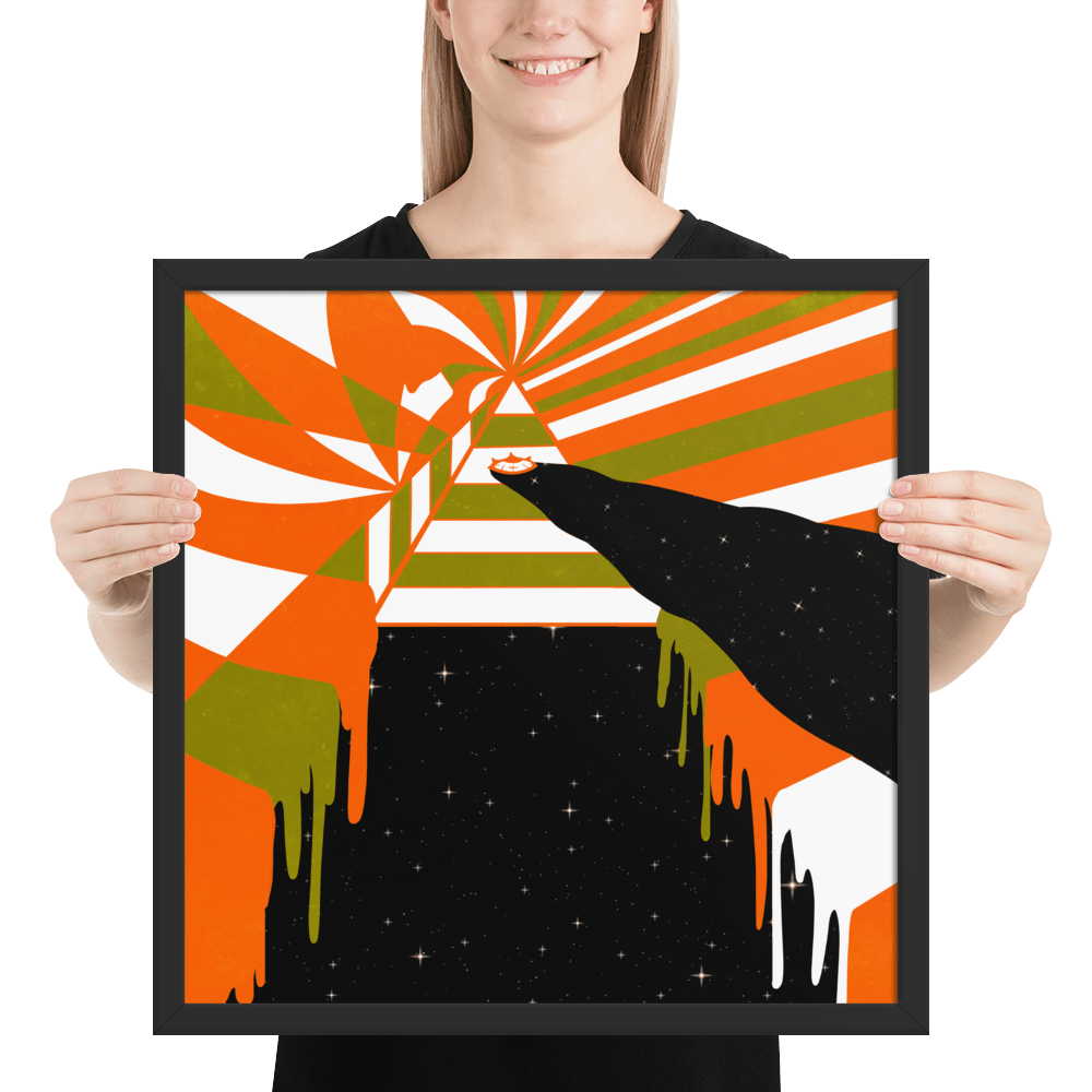 Mind In The Sky Framed Poster - NeoRebellion