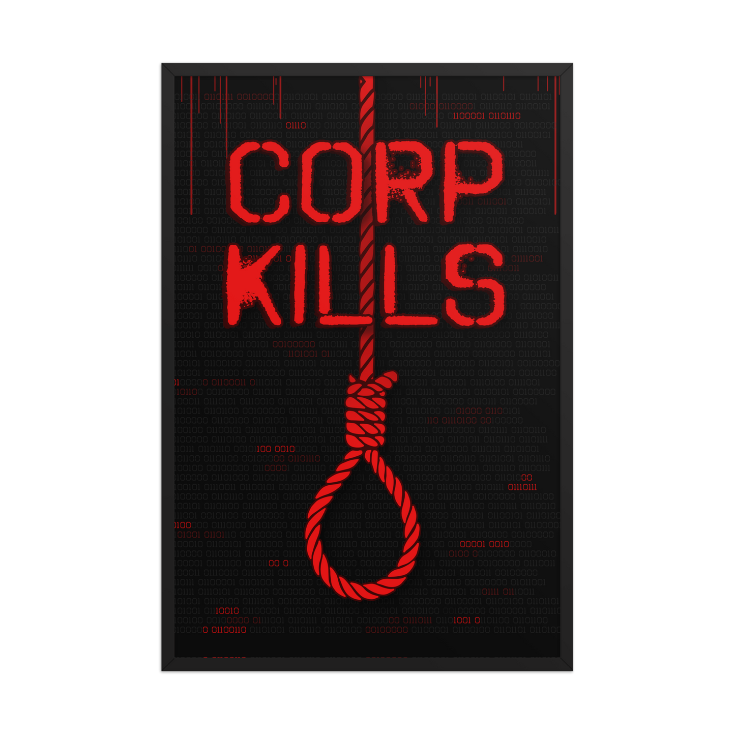 CORP KILLS Framed Poster