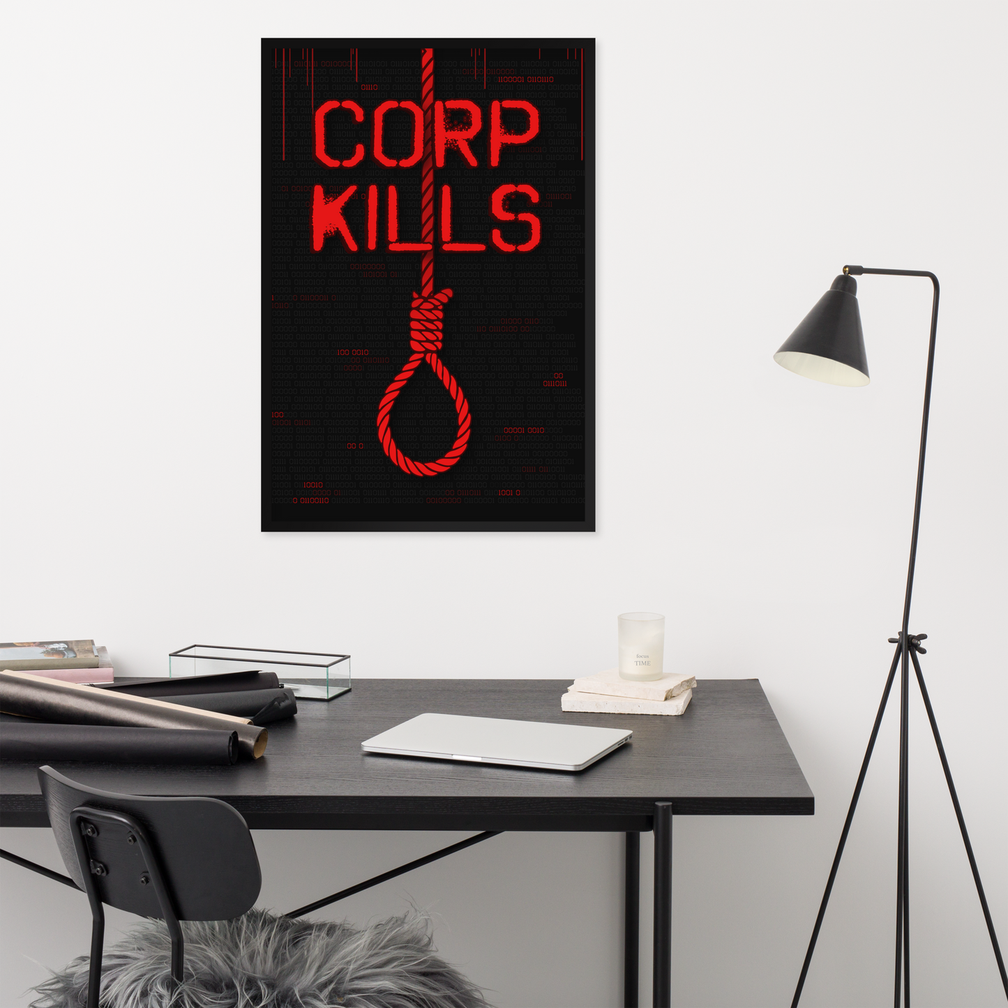CORP KILLS Framed Poster