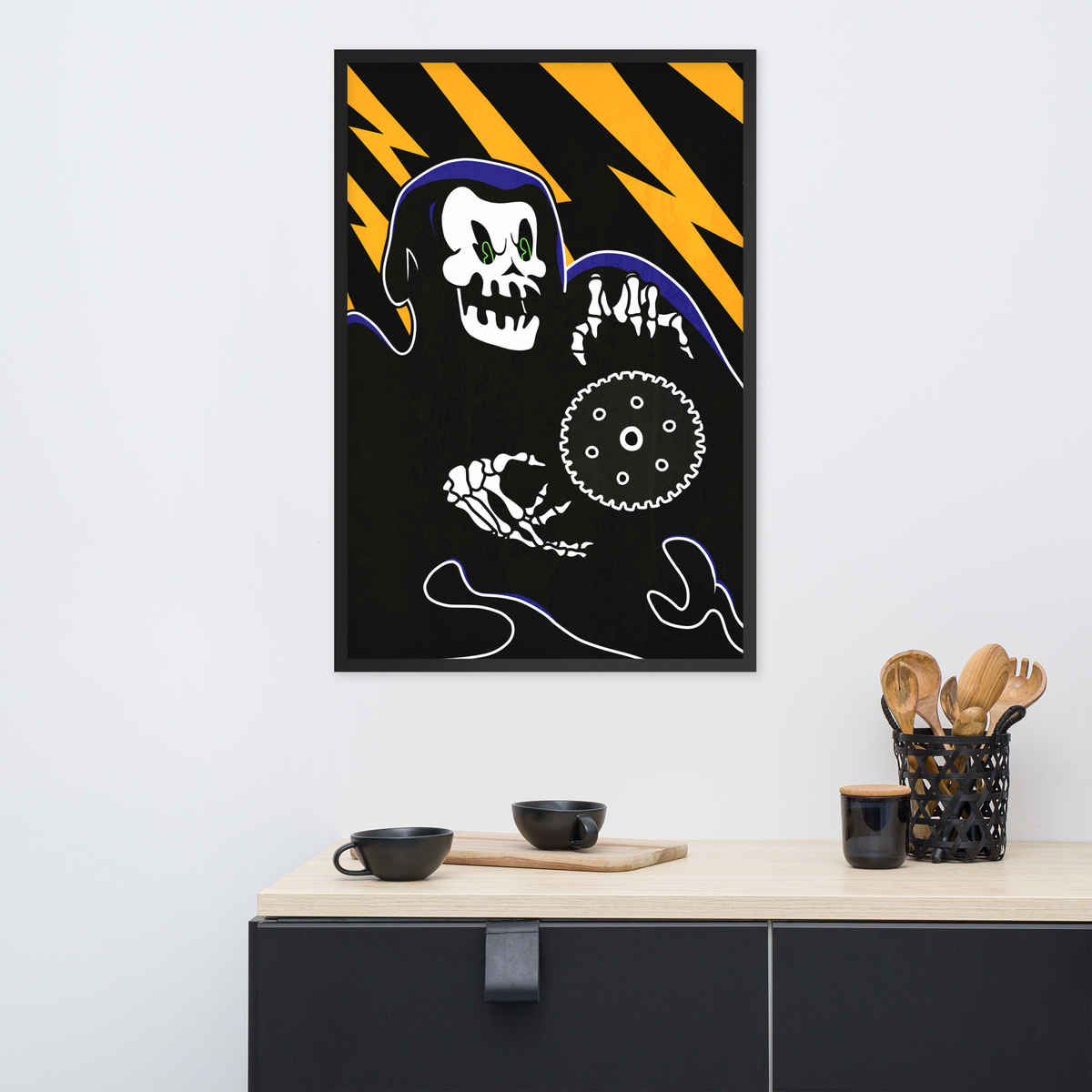 Spirit Of The Machine Framed Poster