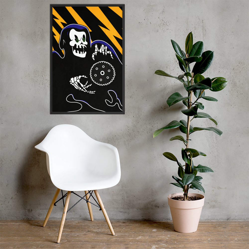 Spirit Of The Machine Framed Poster