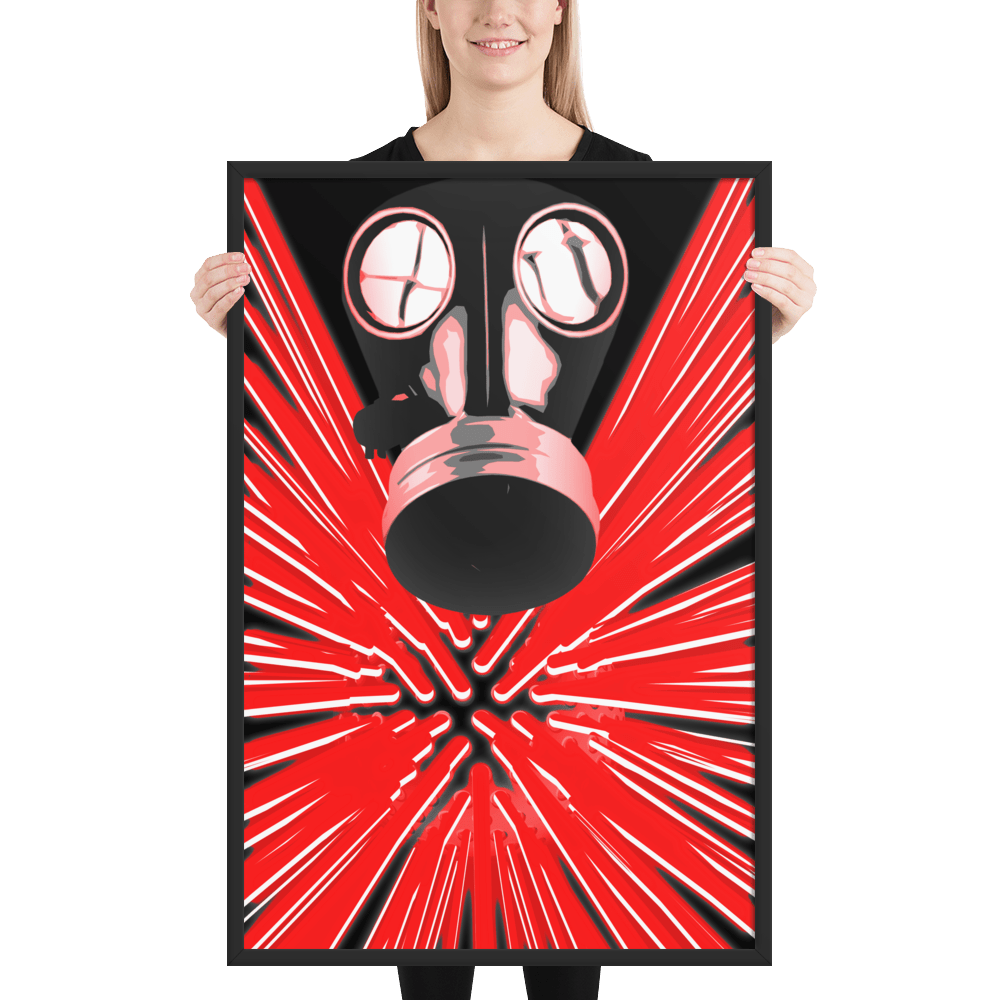 Enter The Net Framed Poster - NeoRebellion