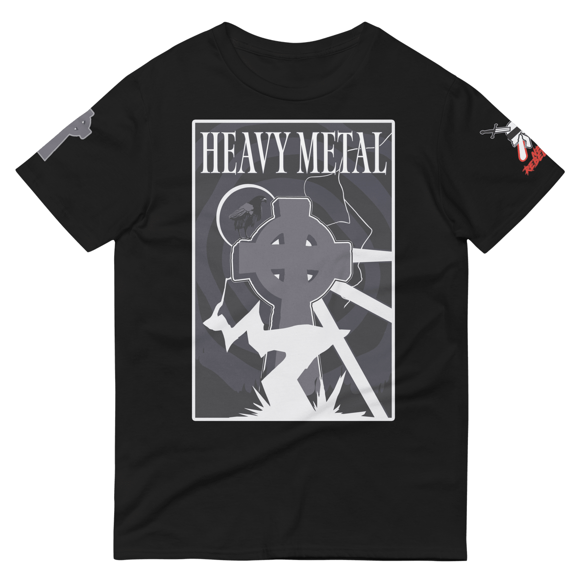 Heavy Metal Indigo Tee - NeoRebellion
