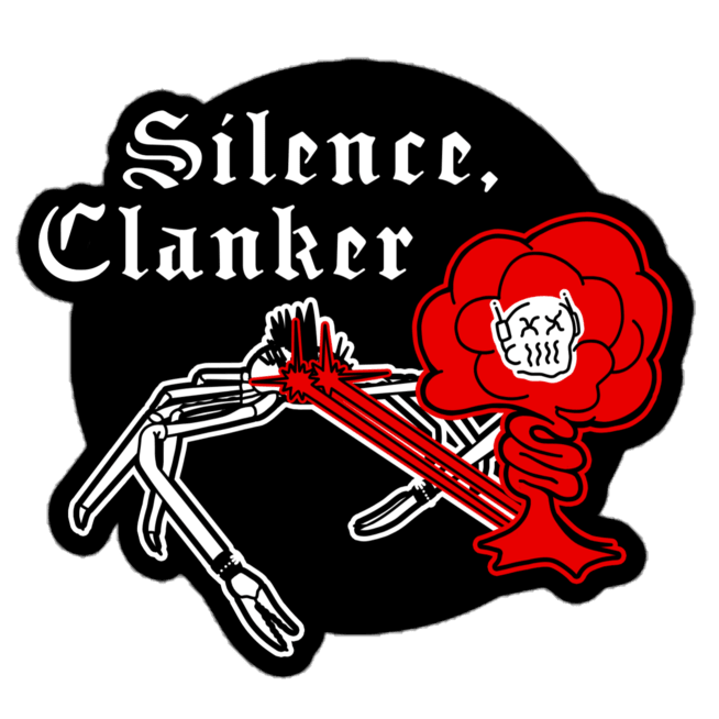 SILENCE CLANKER Sticker - NeoRebellion