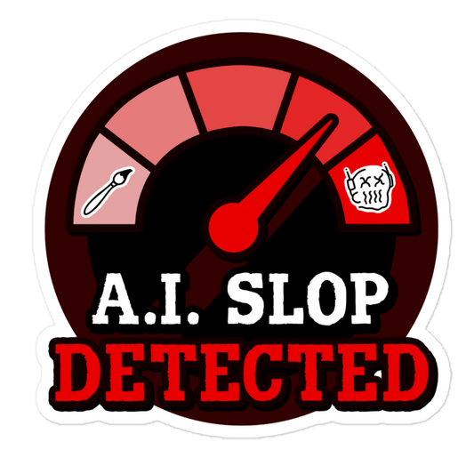 A.I. Slop Detected Sticker - NeoRebellion