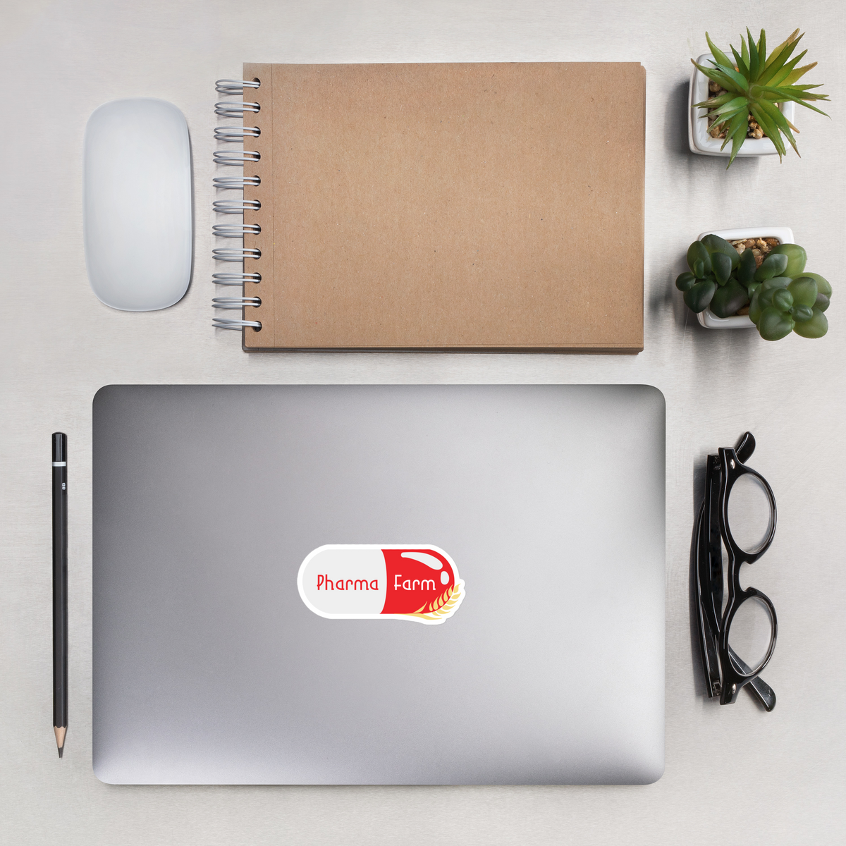 PharmaFarm Logo Sticker