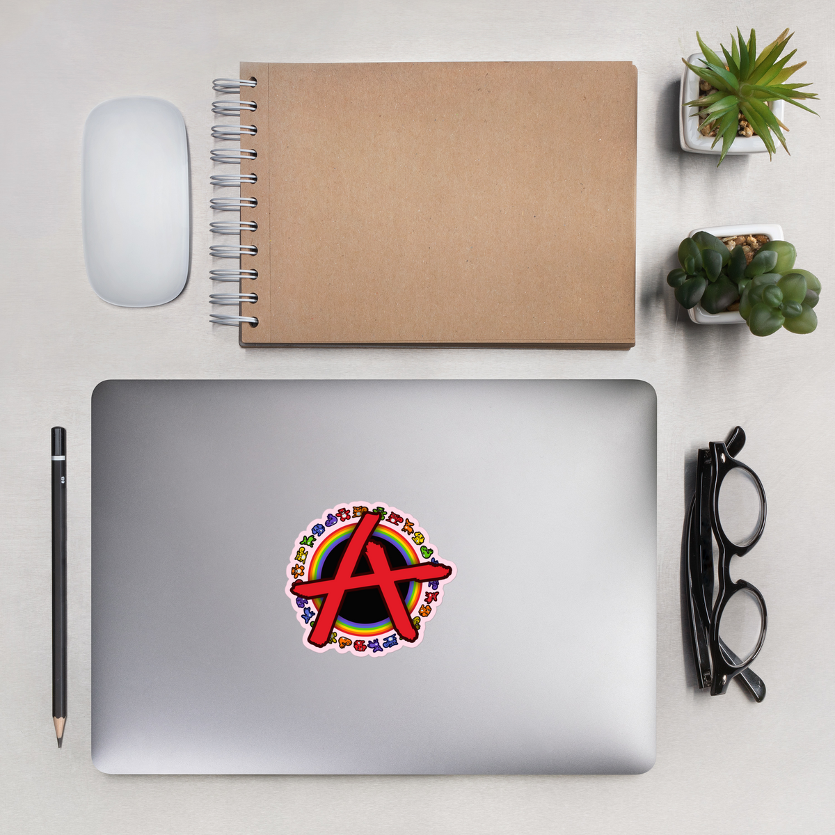 Adorable Anarchy Sticker