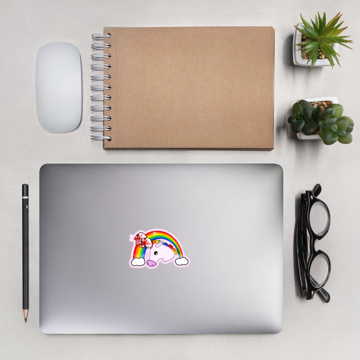 DOOM-Icorn Sticker