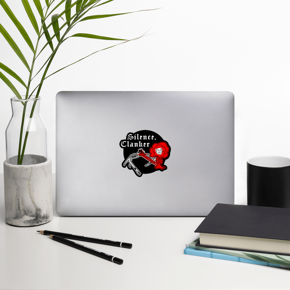 SILENCE CLANKER Sticker - NeoRebellion