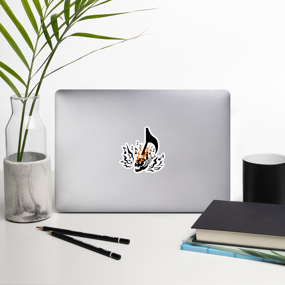 Aggresive Frequency Sticker
