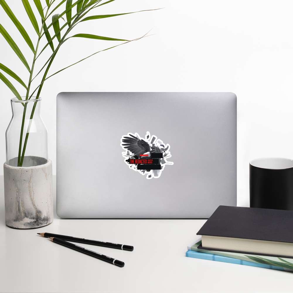 The Redacted States of America Sticker