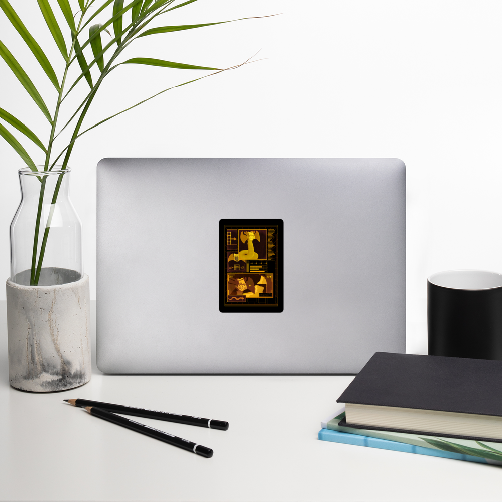 Data Dragon Sticker