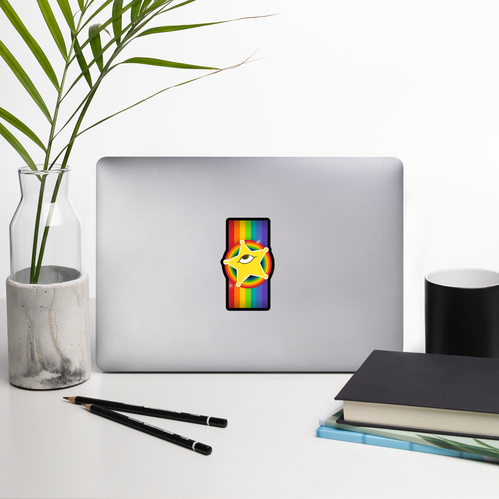 Rainbow Superstar Sticker