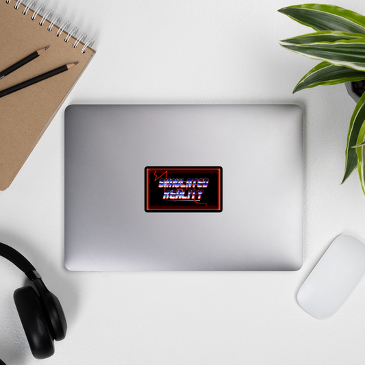 Simulated Reality Sticker